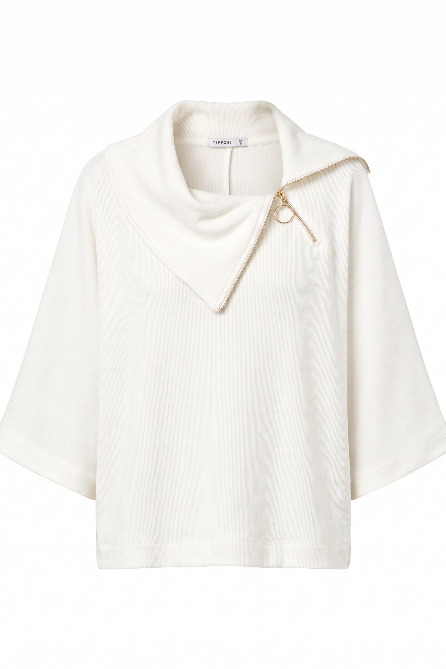 Off-White Zip Collar Tee