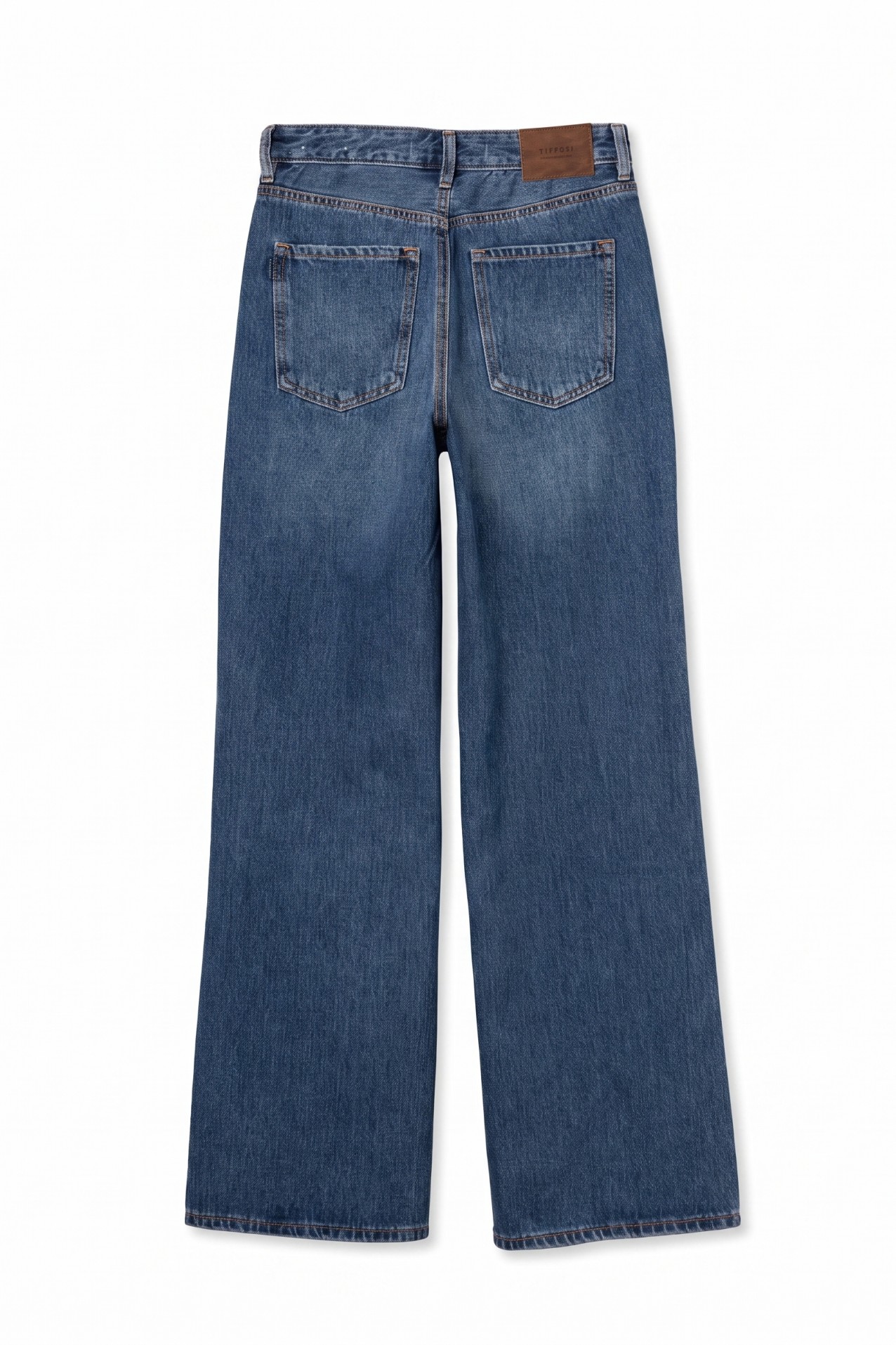 Jeans largos azul escuro
