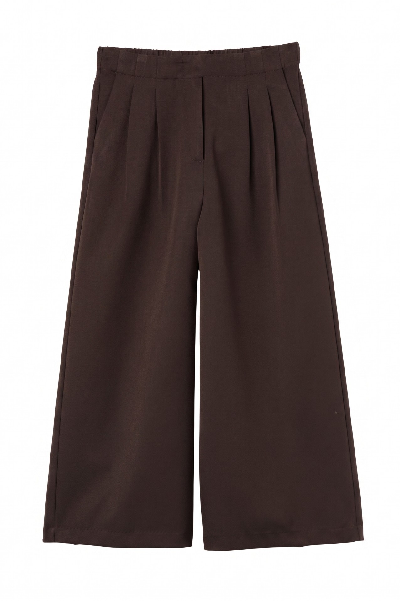 Chocolate Wide Leg Trousers