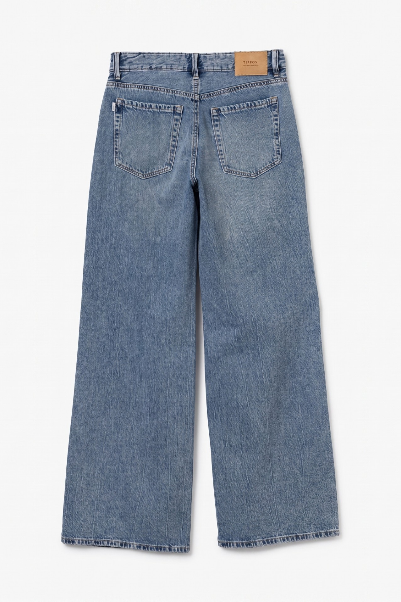 Wide Leg Light Blue Jeans