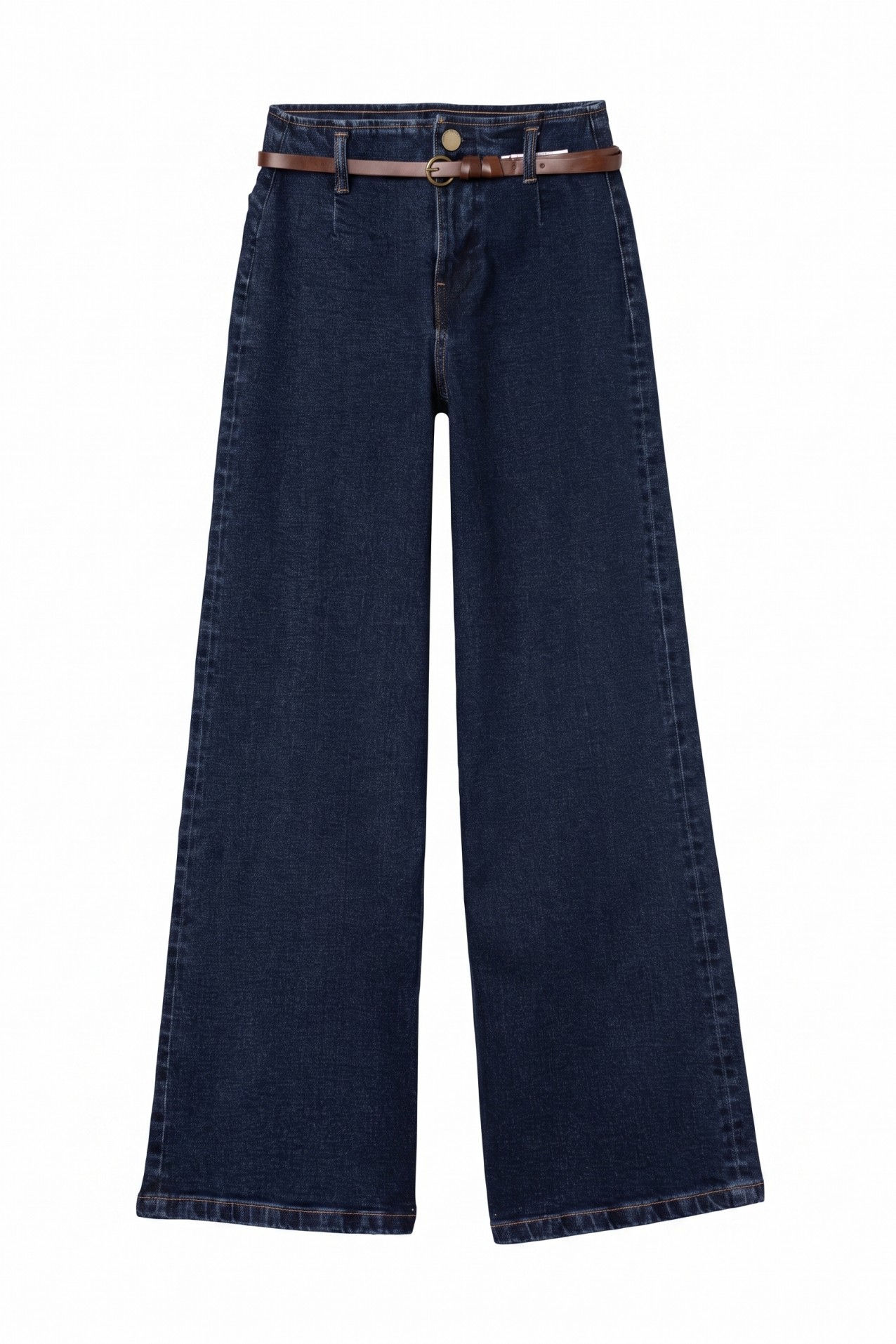 Wide Leg Denim Jeans