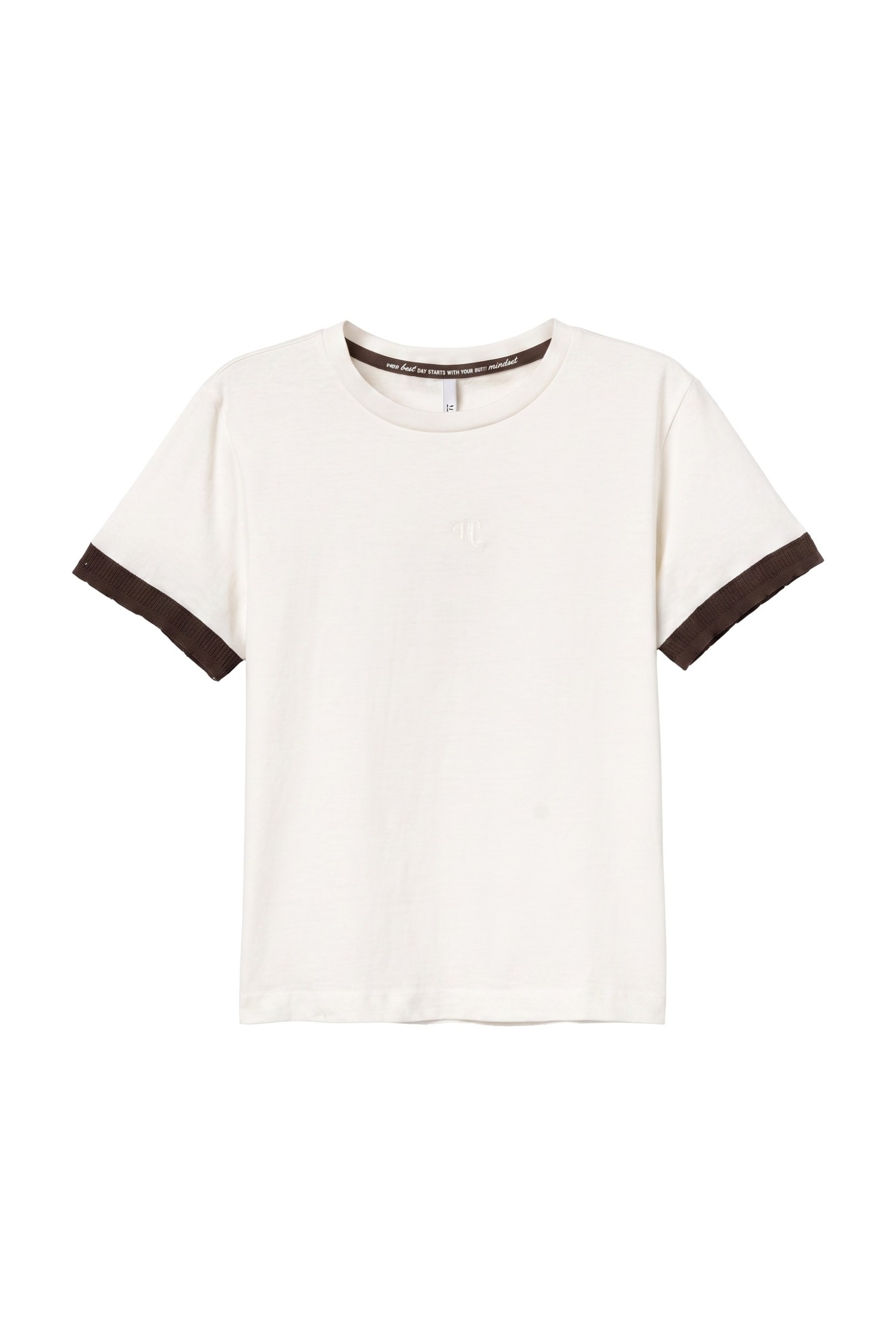 Beige Short Sleeve T-Shirt