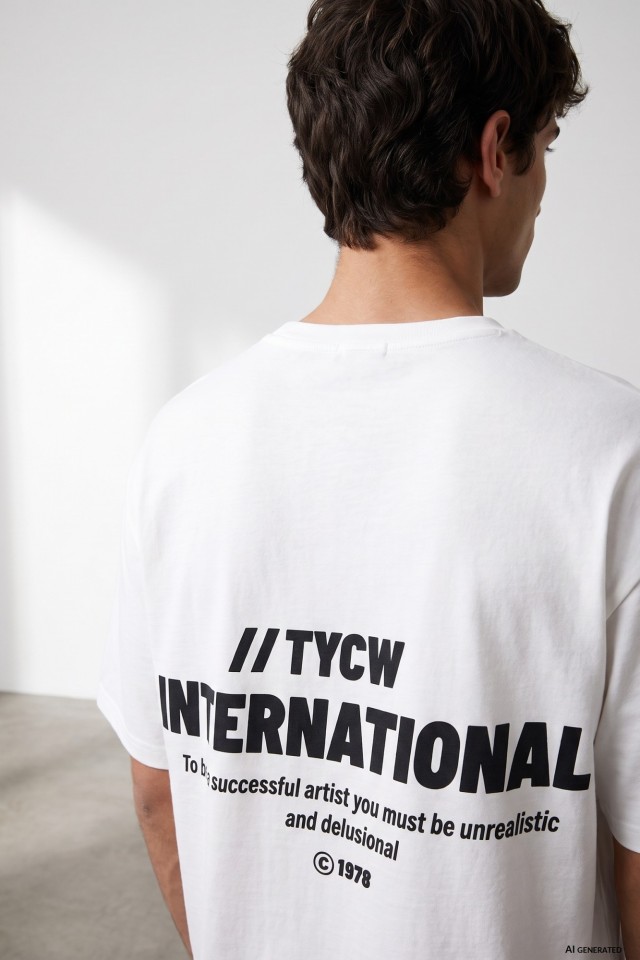 White Oversize Short Sleeve Tee White Oversize Short Sleeve Tee