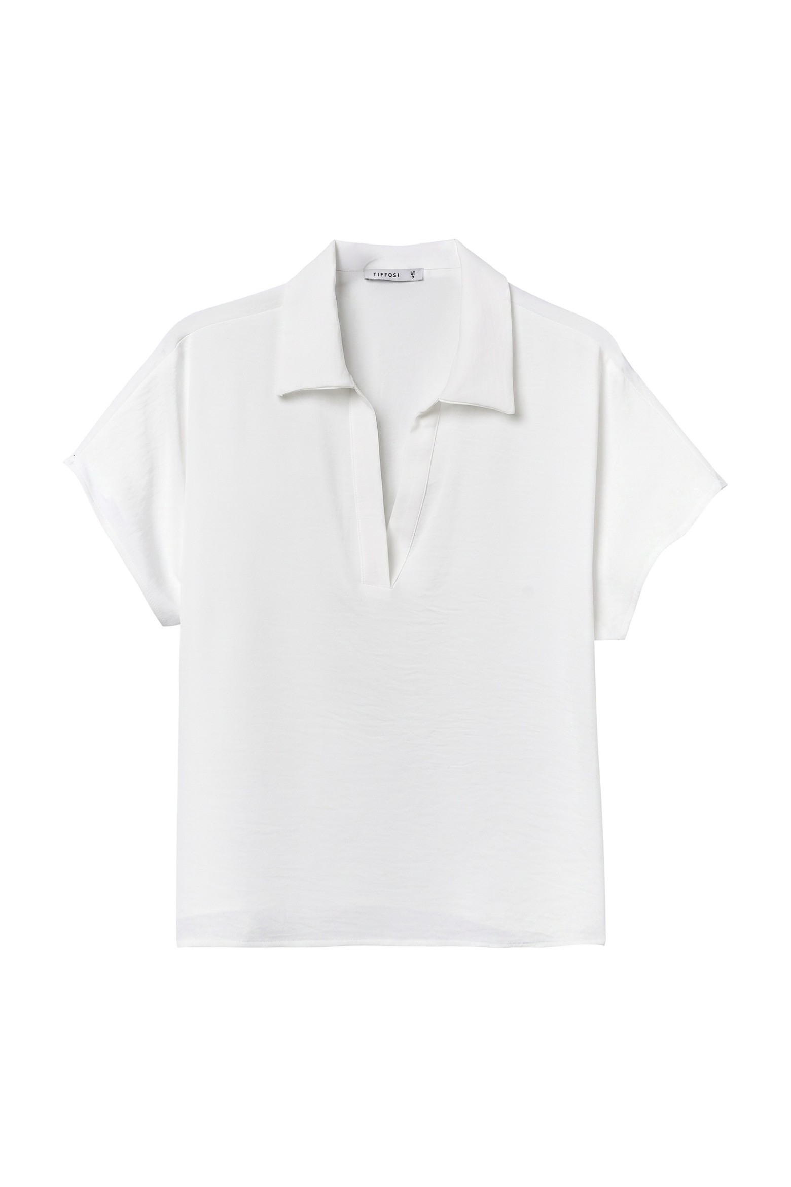 Short Sleeve Off-White Shirt
