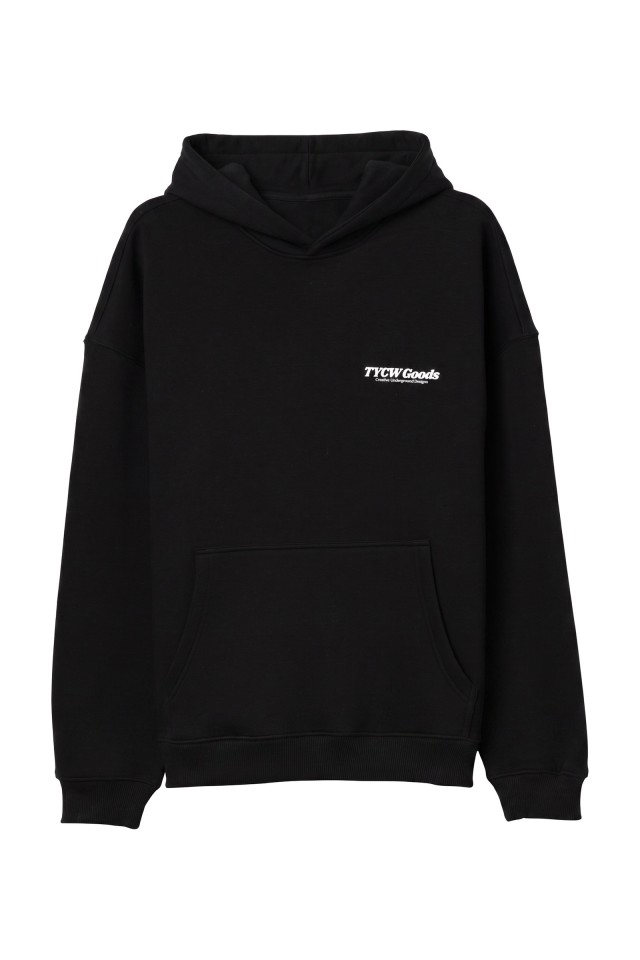 Sudadera negra oversize capucha Sudadera negra oversize capucha