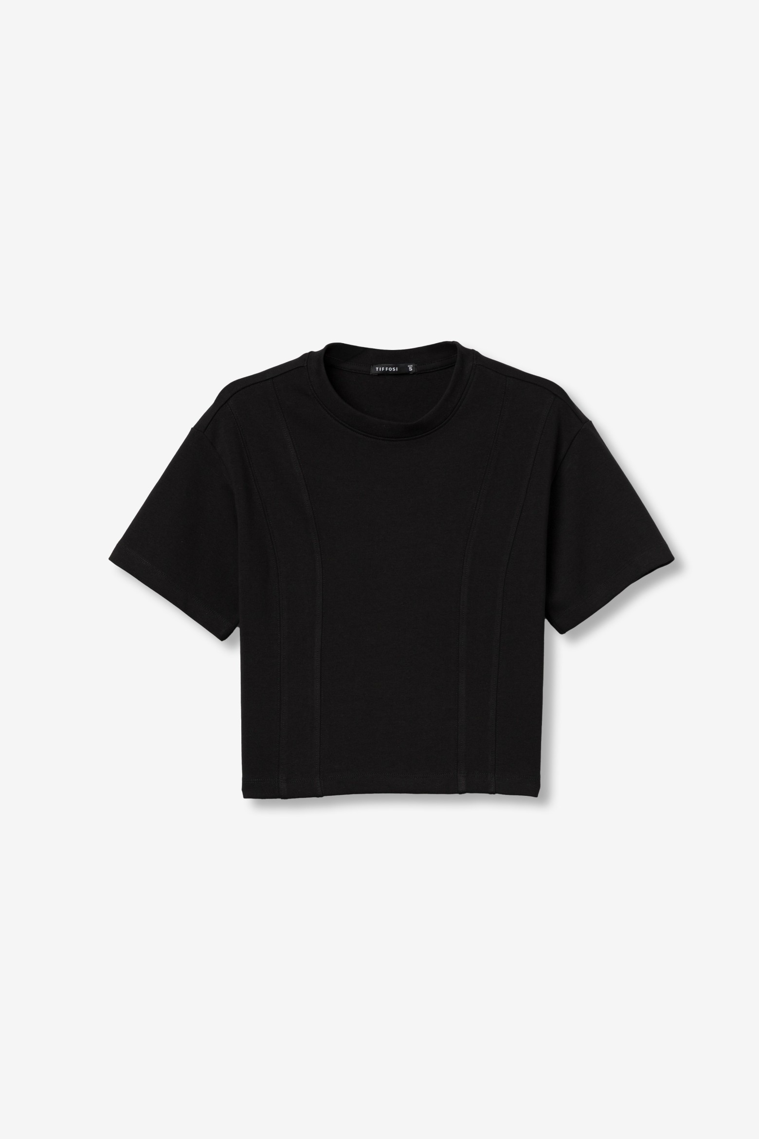 Black Cropped T-shirt
