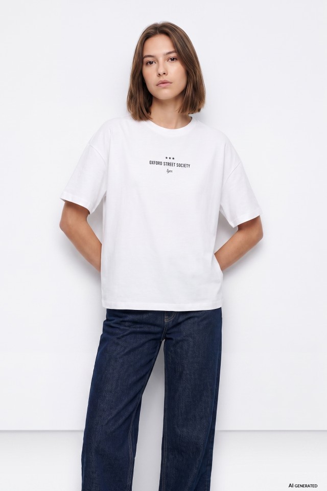 White Short Sleeve T-shirt