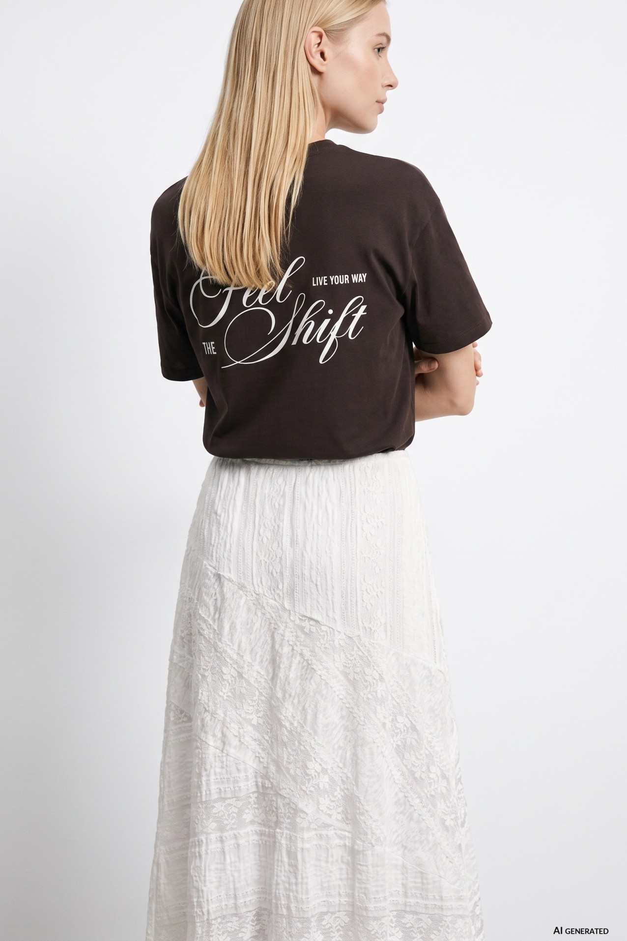 Camiseta chocolate mensaje