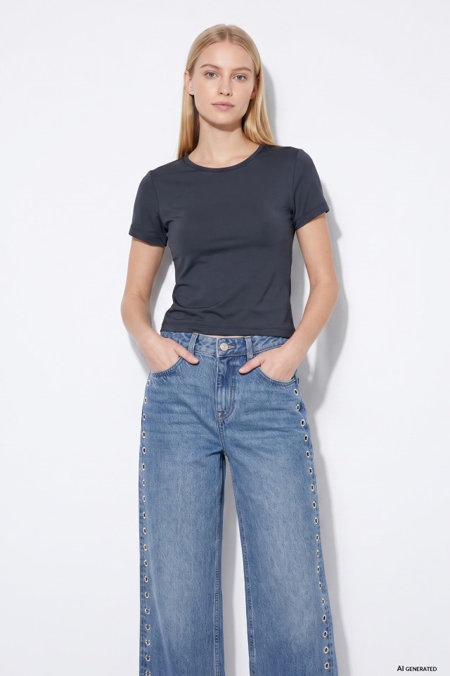 Blue Short Sleeve T-shirt
