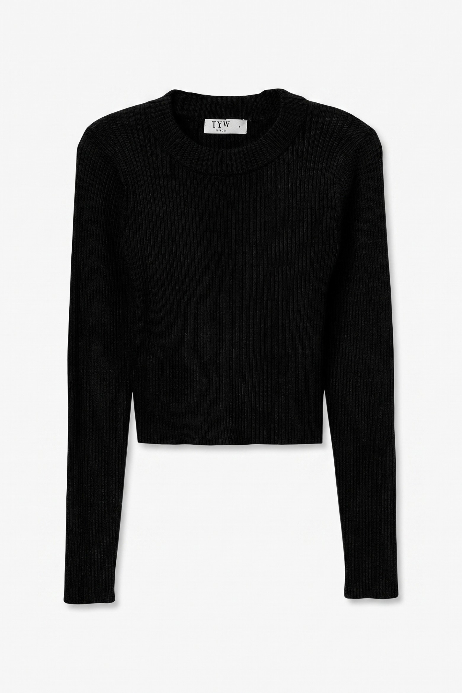Camisola cropped preta