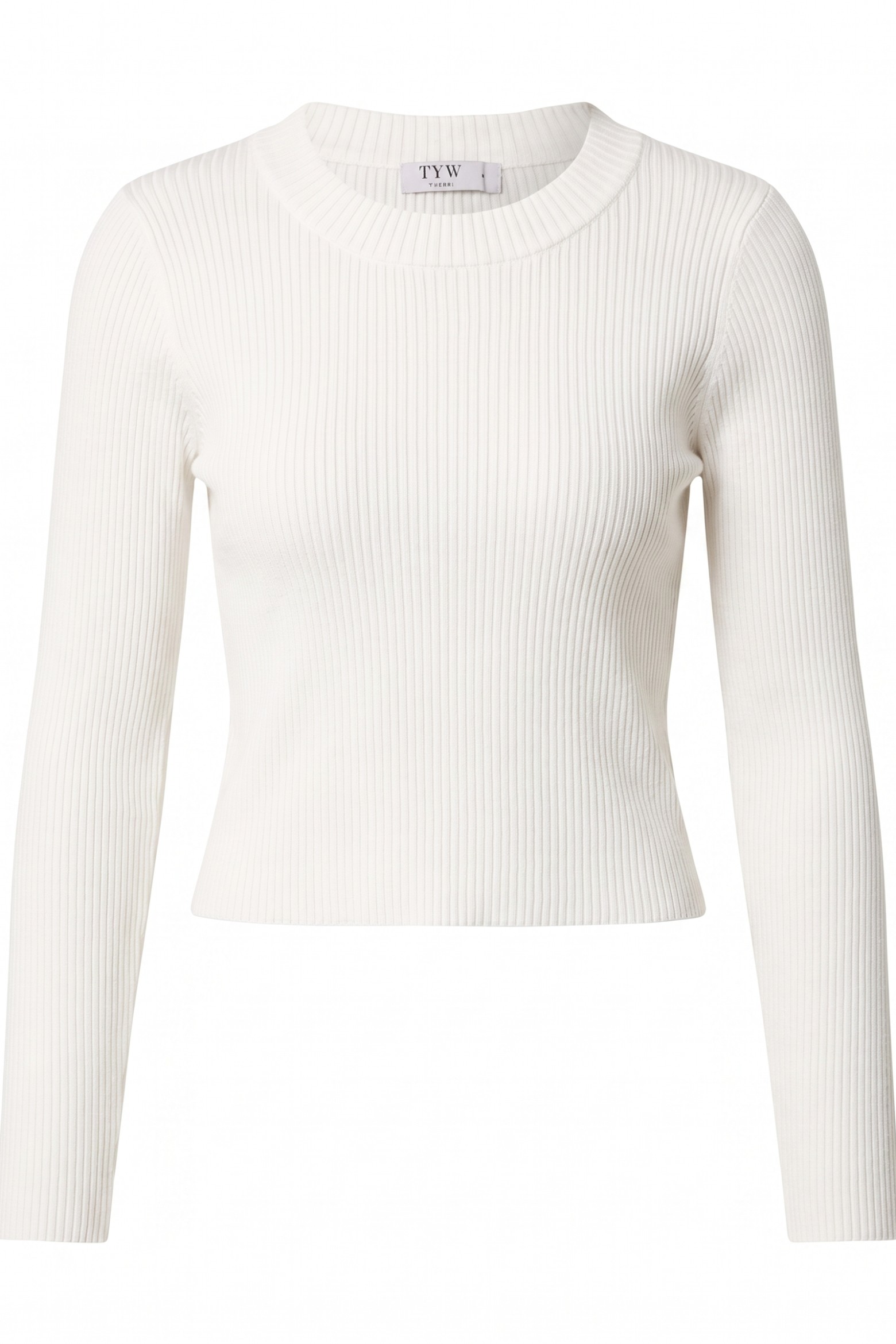 Off-White Fitted Knit Sweater