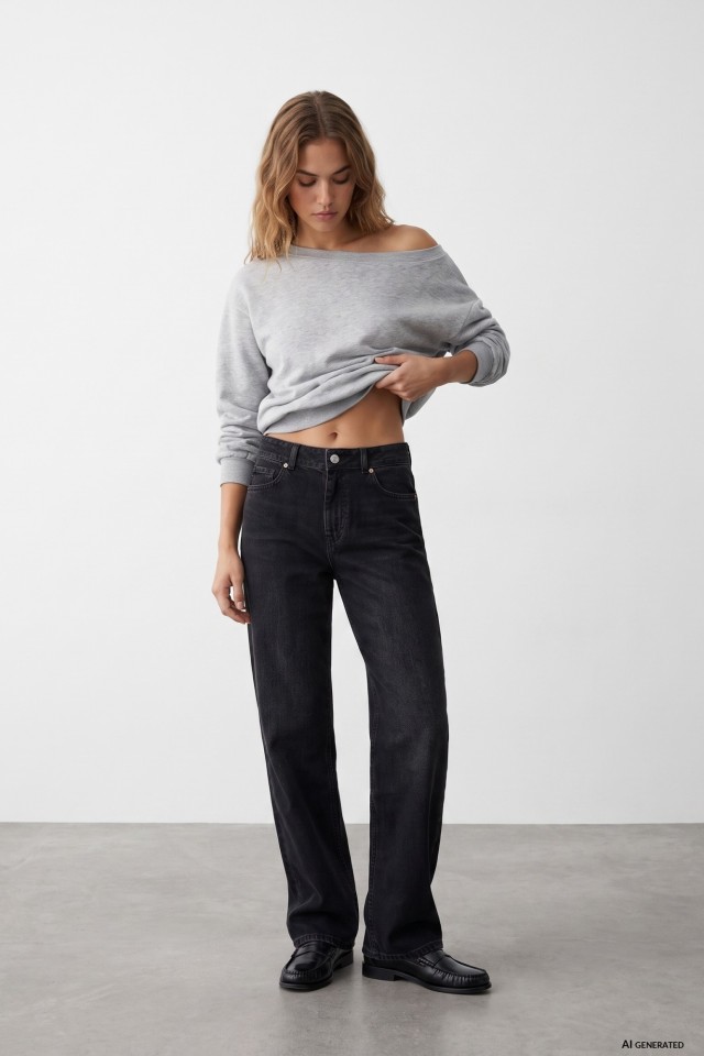 Bonnye Wide Leg Jeans Bonnye Wide Leg Jeans