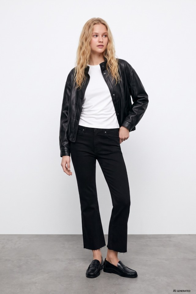 Megan Cropped Flare Jeans Megan Cropped Flare Jeans