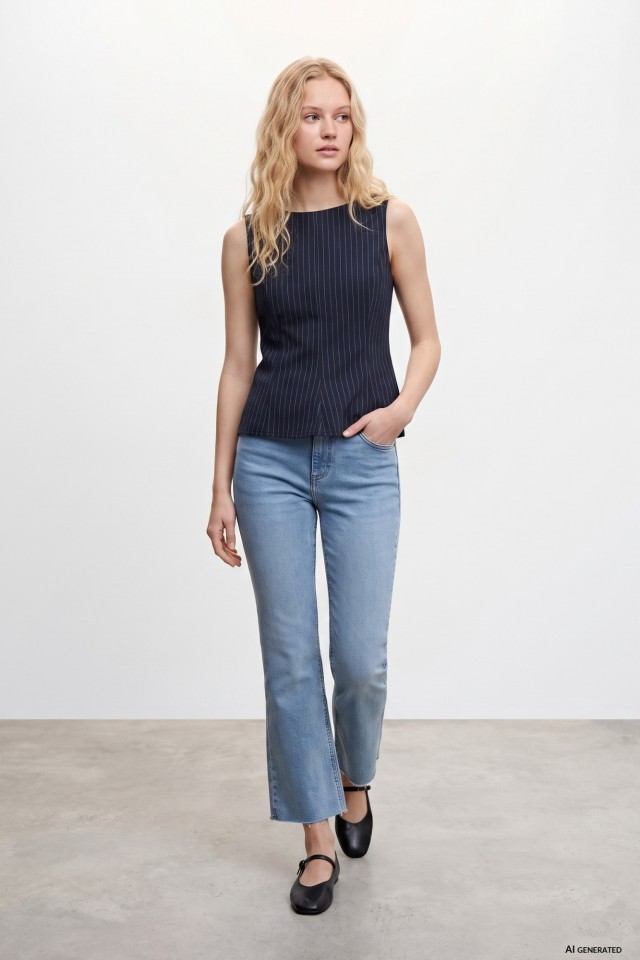 Megan Cropped Flare Jeans Megan Cropped Flare Jeans