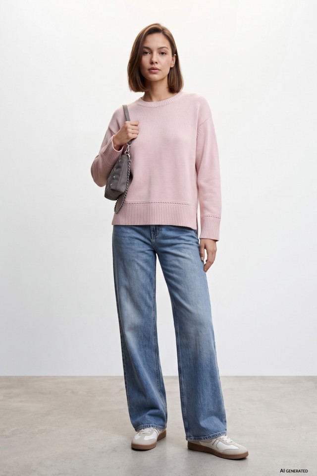 Wide Leg Light Blue Jeans Wide Leg Light Blue Jeans
