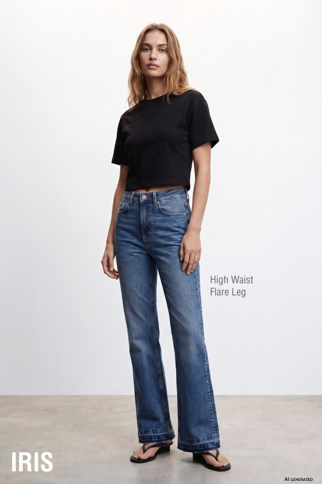 Dark Blue Straight Jeans Dark Blue Straight Jeans