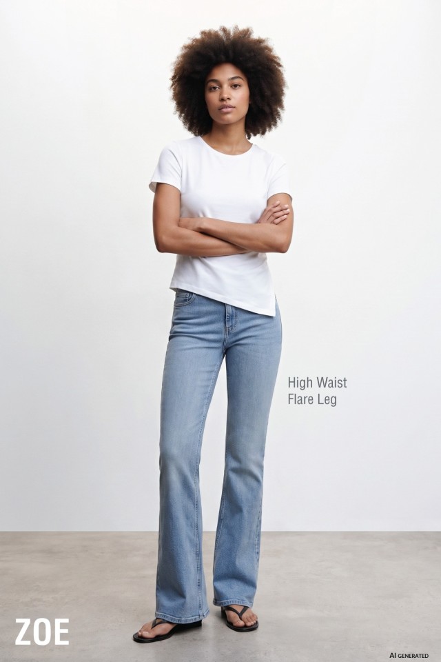 Jeans Zoe Flare Fit