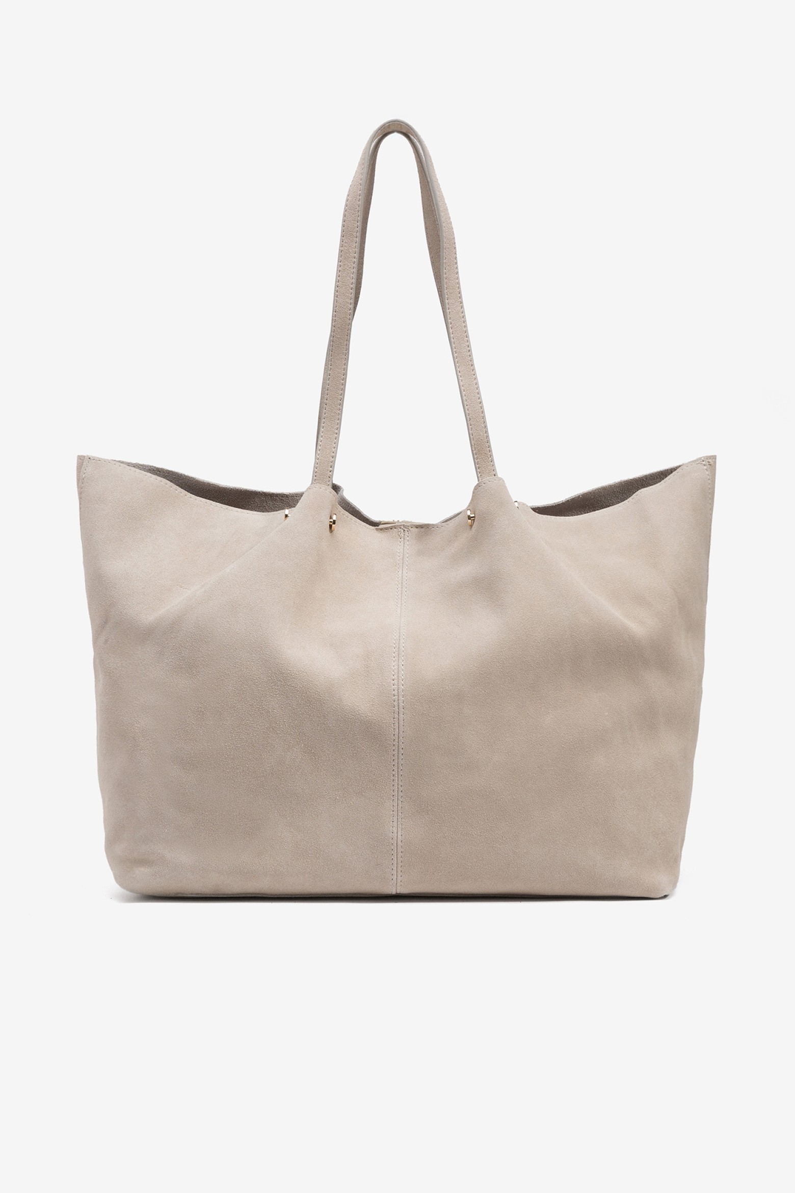 Beige Shopper Bag