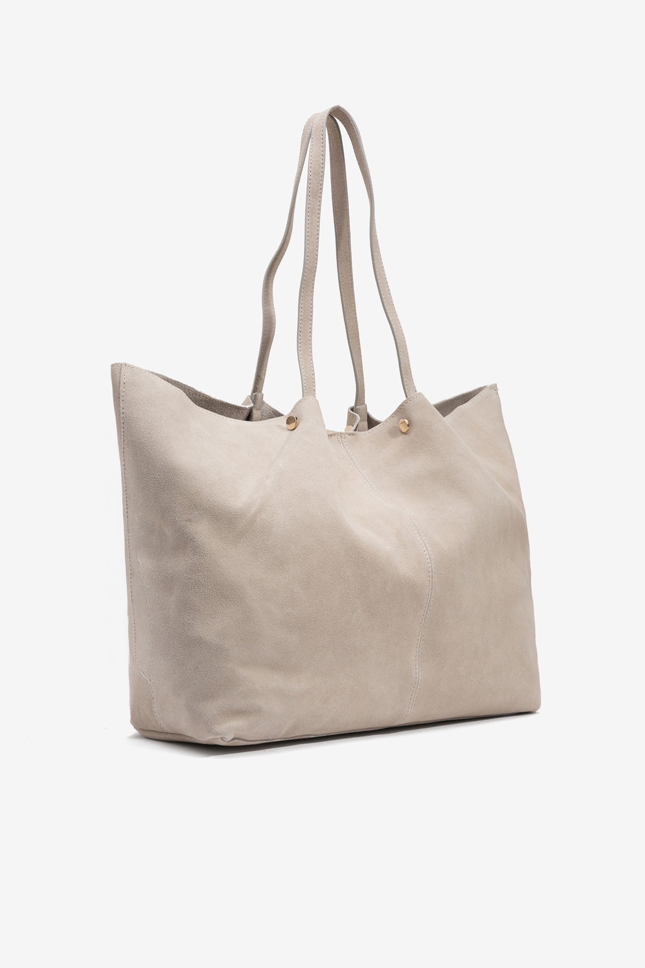 Beige Shopper Bag