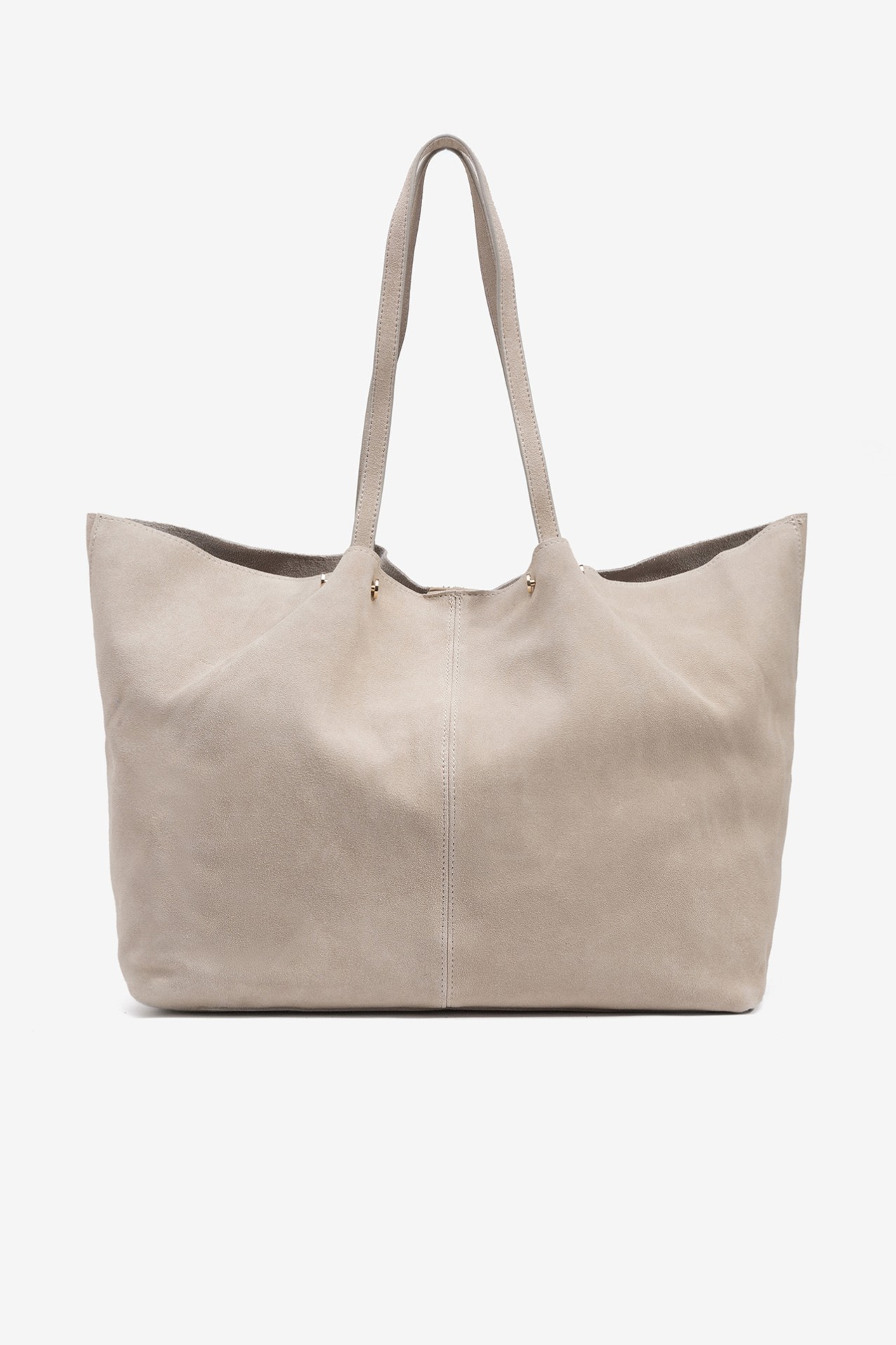 Beige Shopper Bag