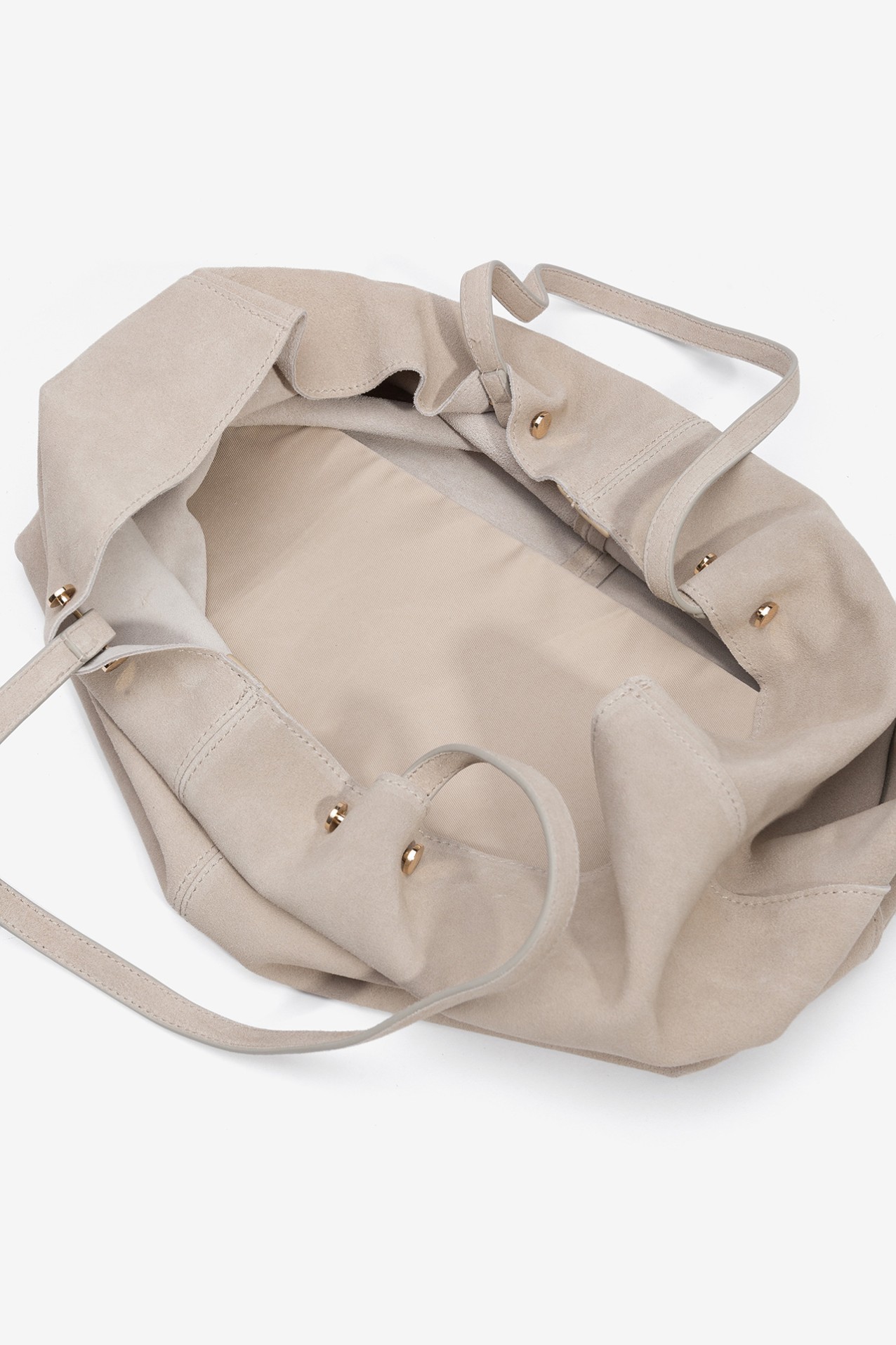 Beige Shopper Bag
