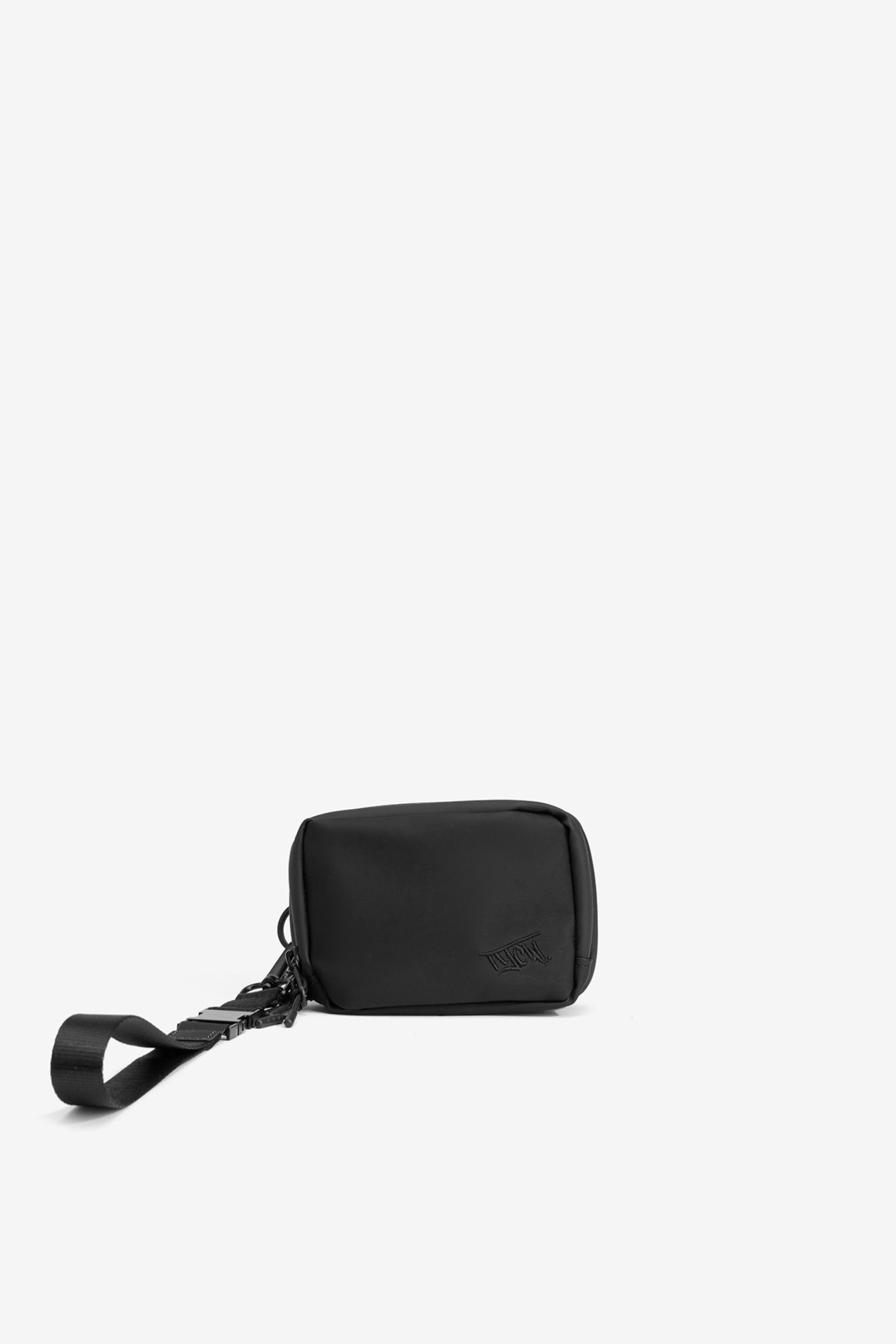 Monedero compacto negro