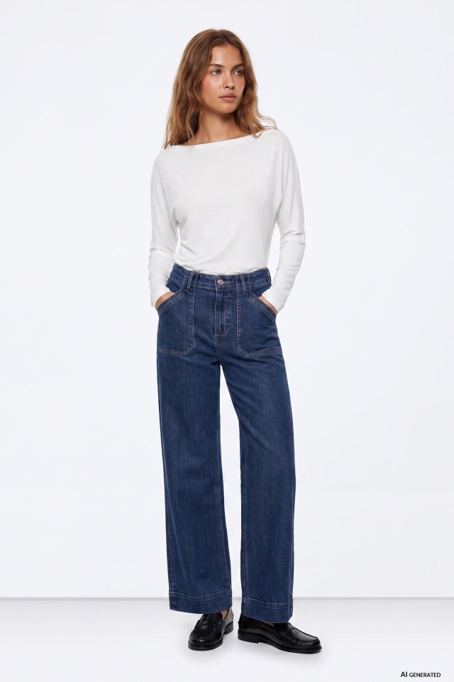 Louise Wide Leg Jeans