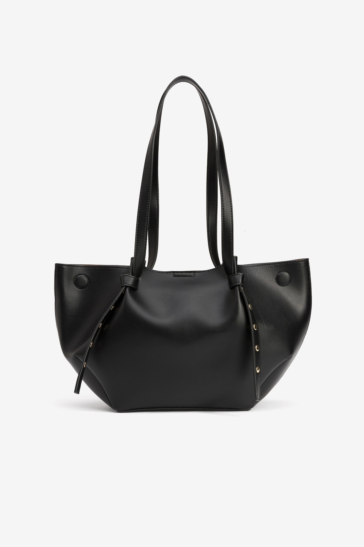 Black Shopper Tote Bag