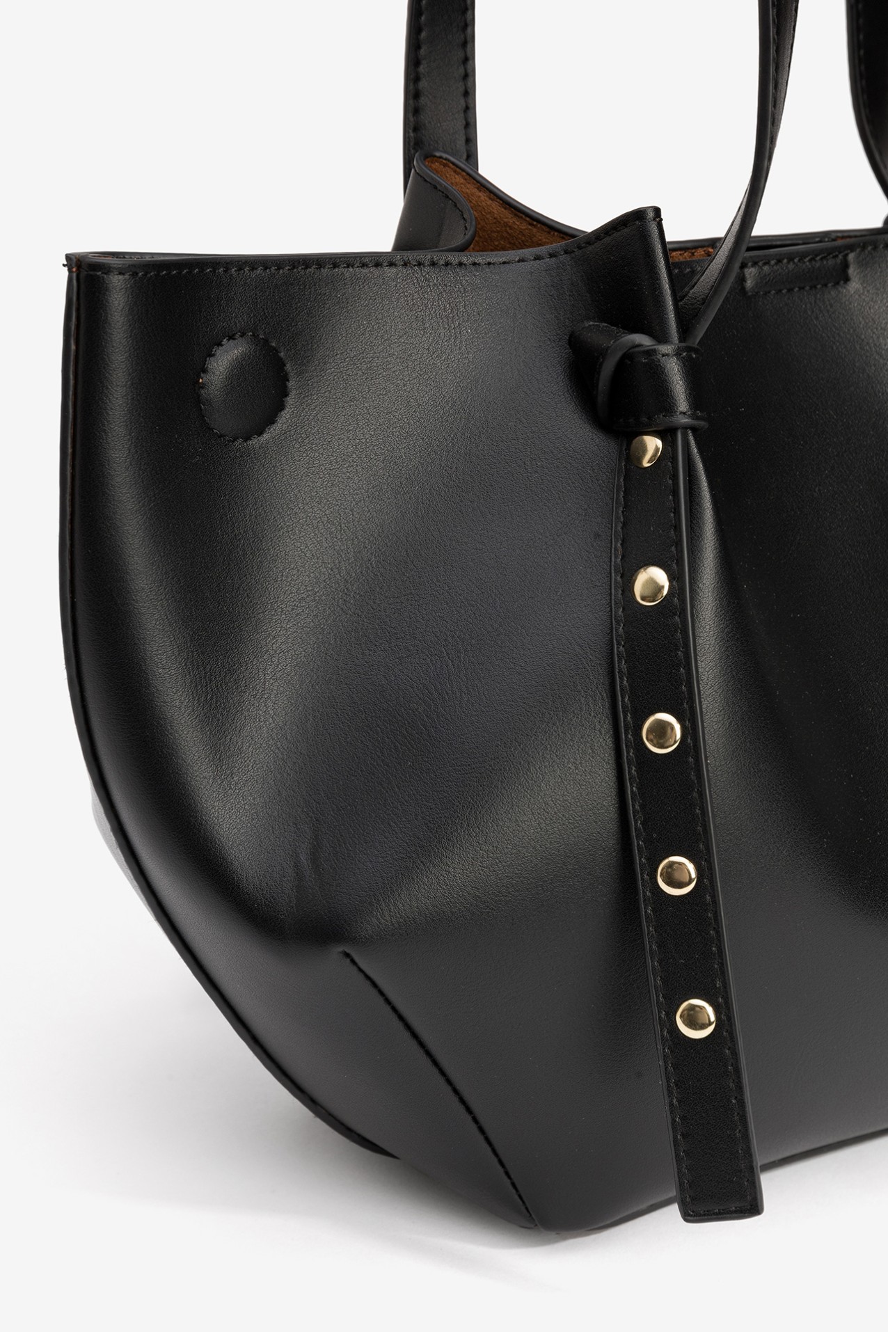 Black Shopper Tote Bag