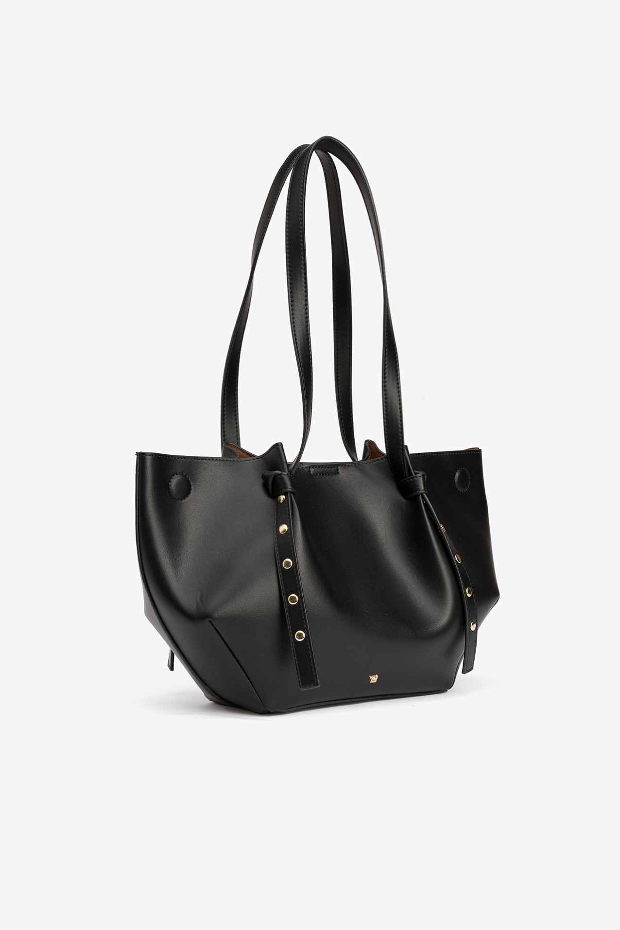 Black Shopper Tote Bag