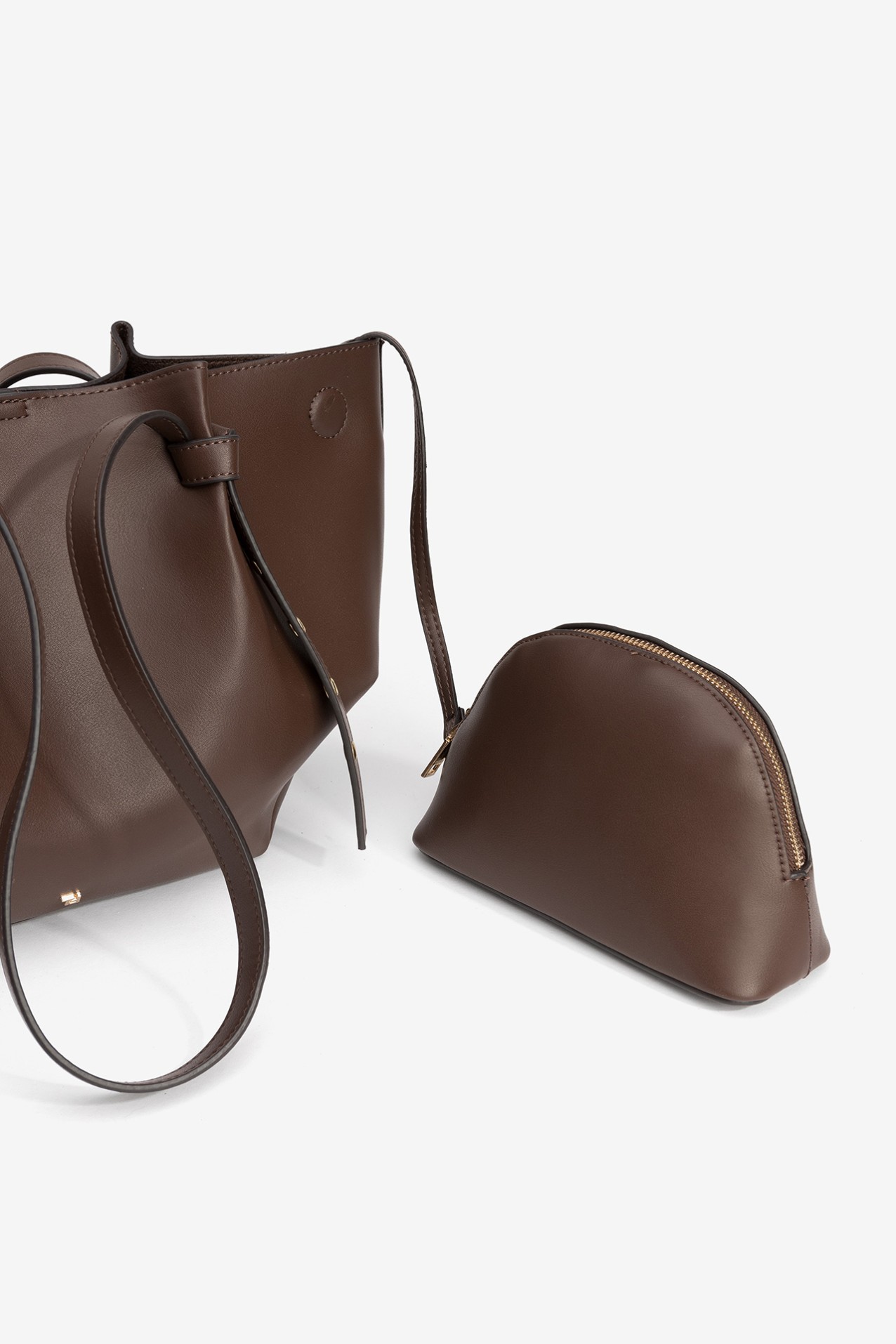 Mala Shopper castanha larga