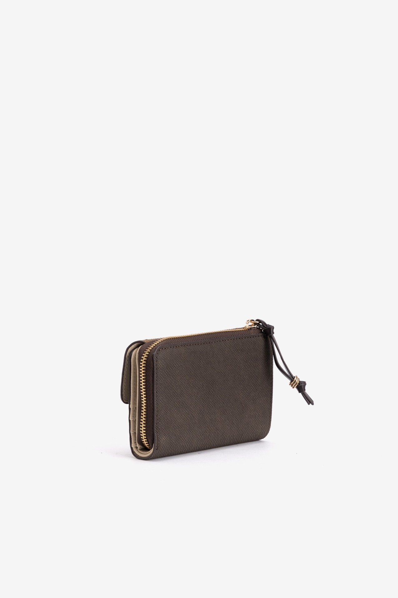 Dark Brown Compact Wallet