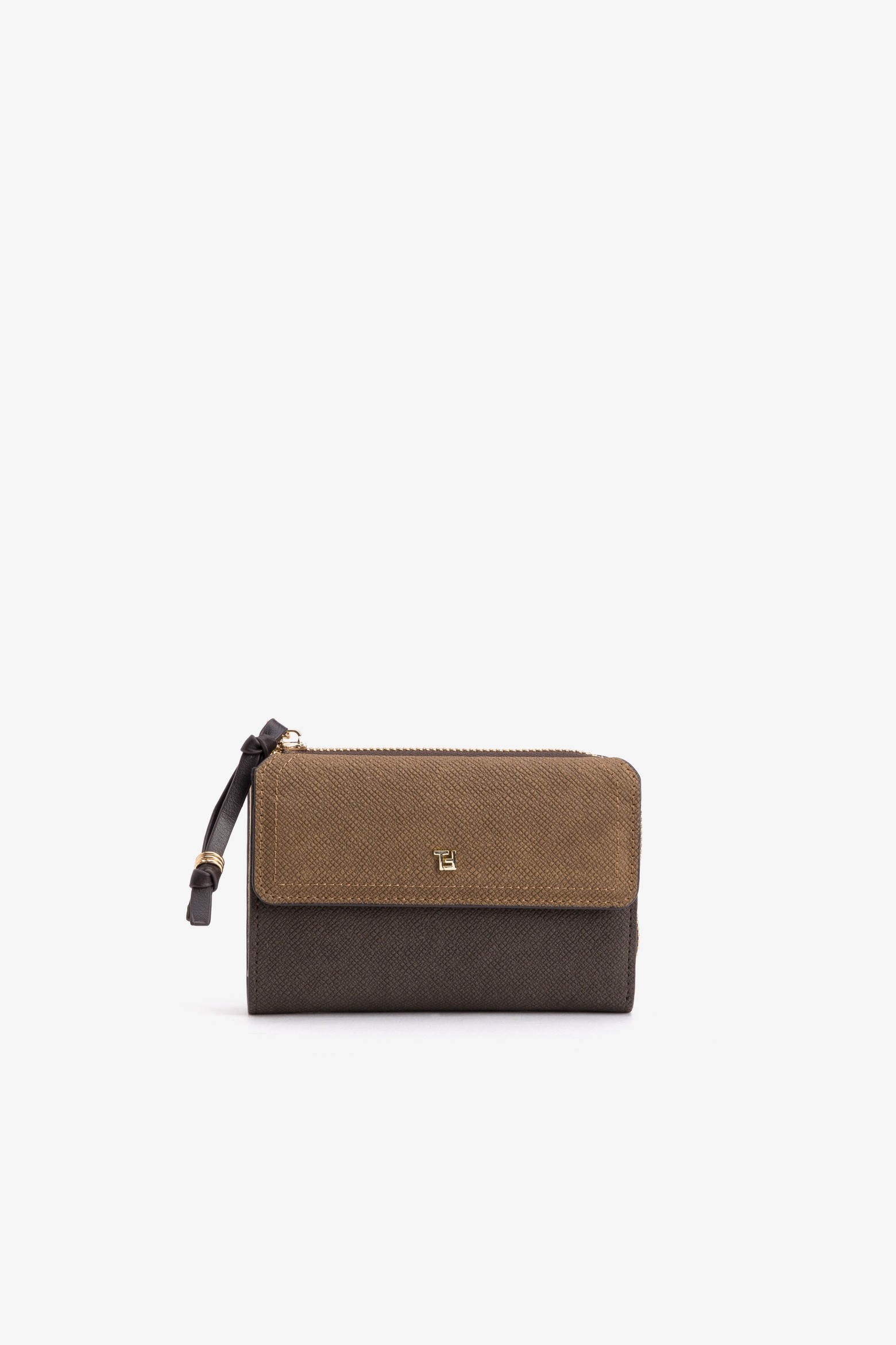 Dark Brown Compact Wallet