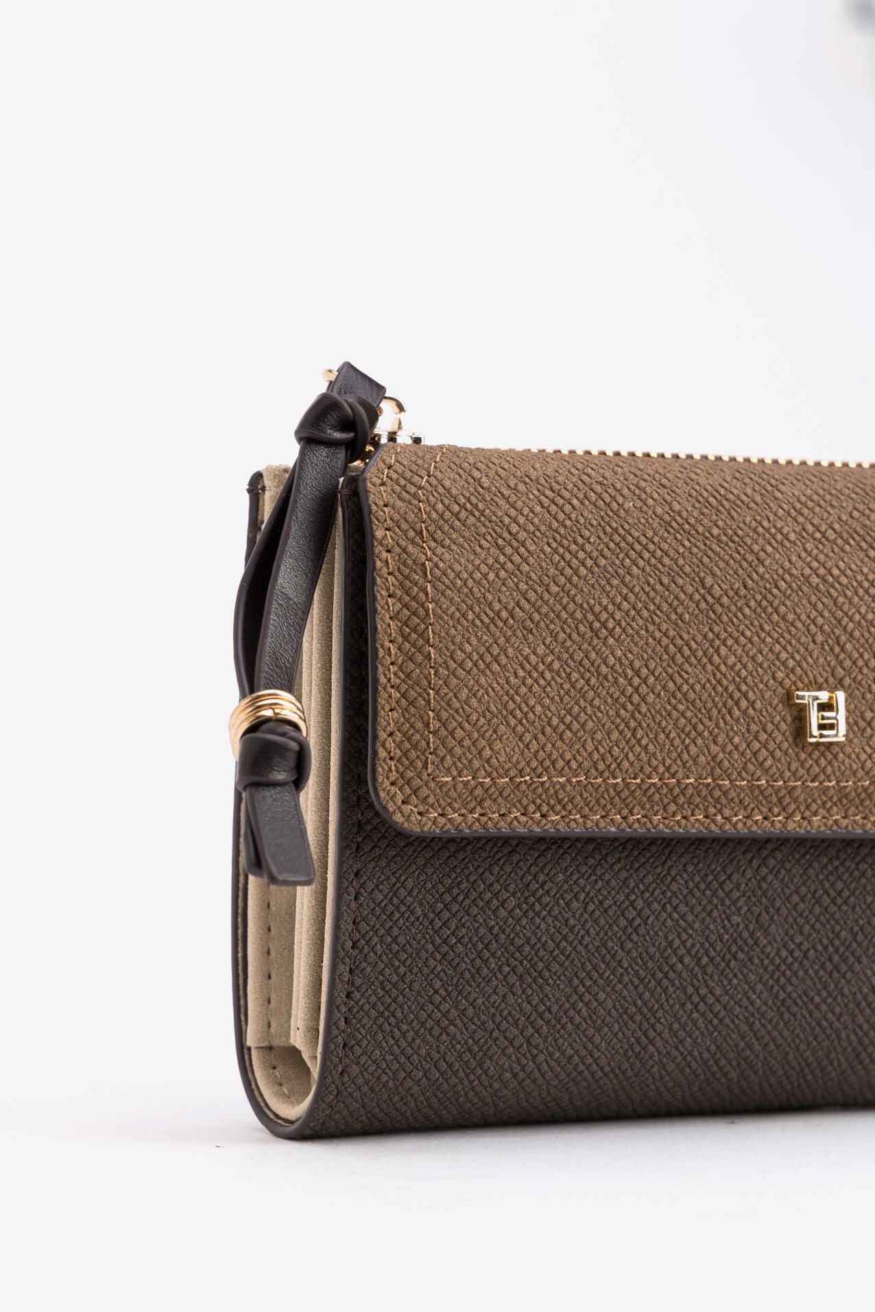 Dark Brown Compact Wallet