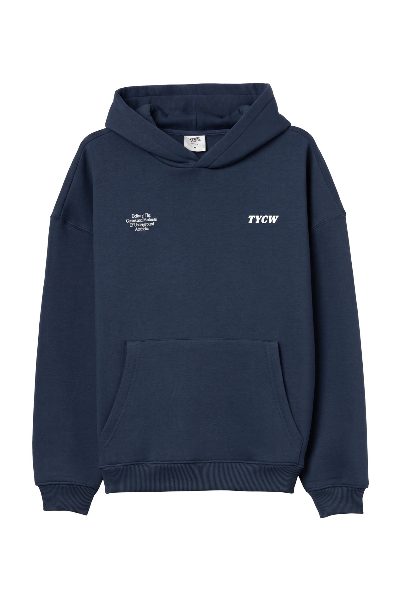 Navy Blue Oversize Hoodie