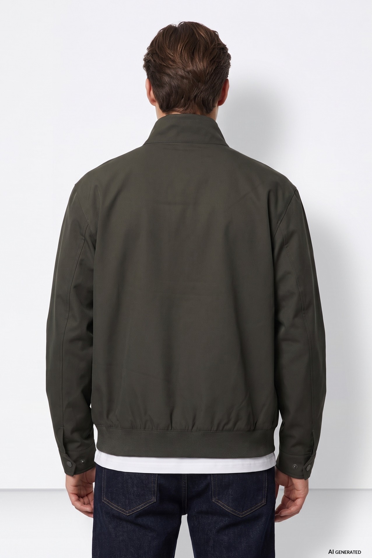 Dark Green Straight Jacket