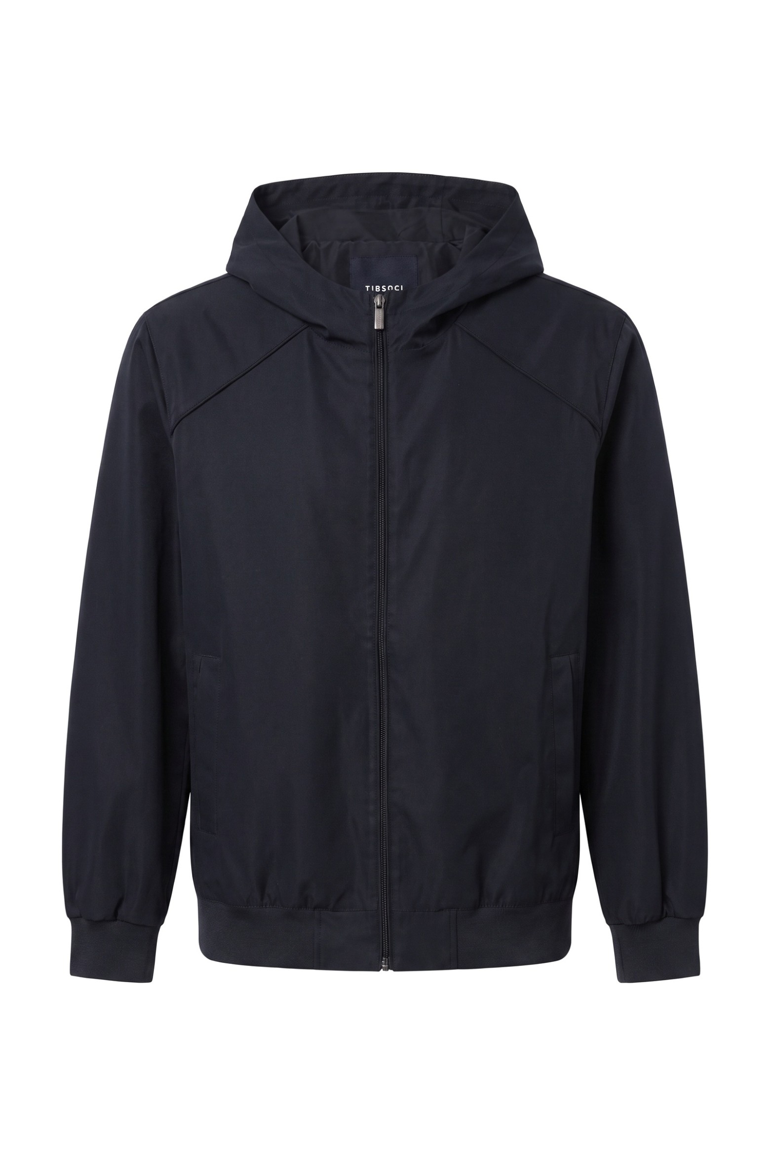 Dark Blue Hooded Jacket