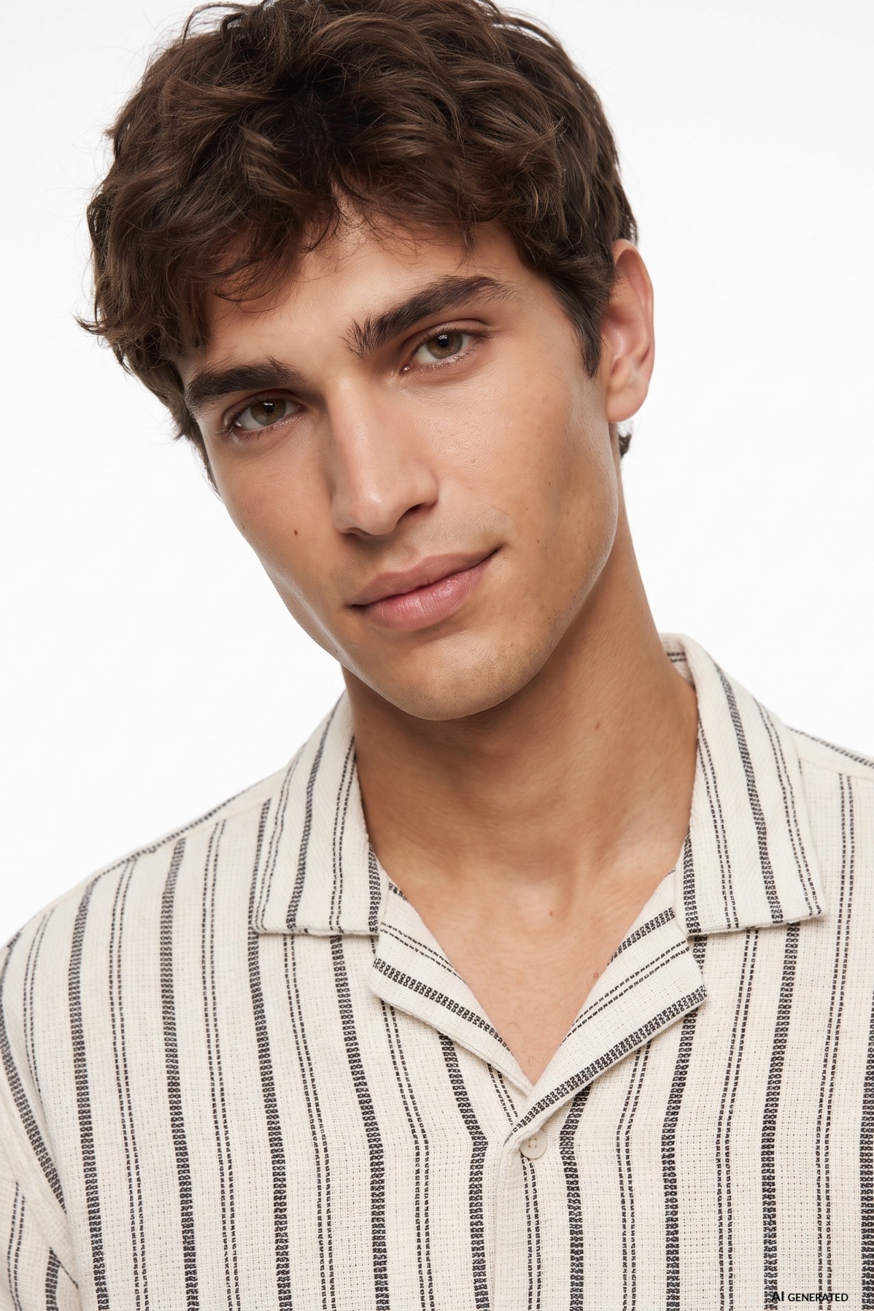 Short Sleeve Striped Shirt
