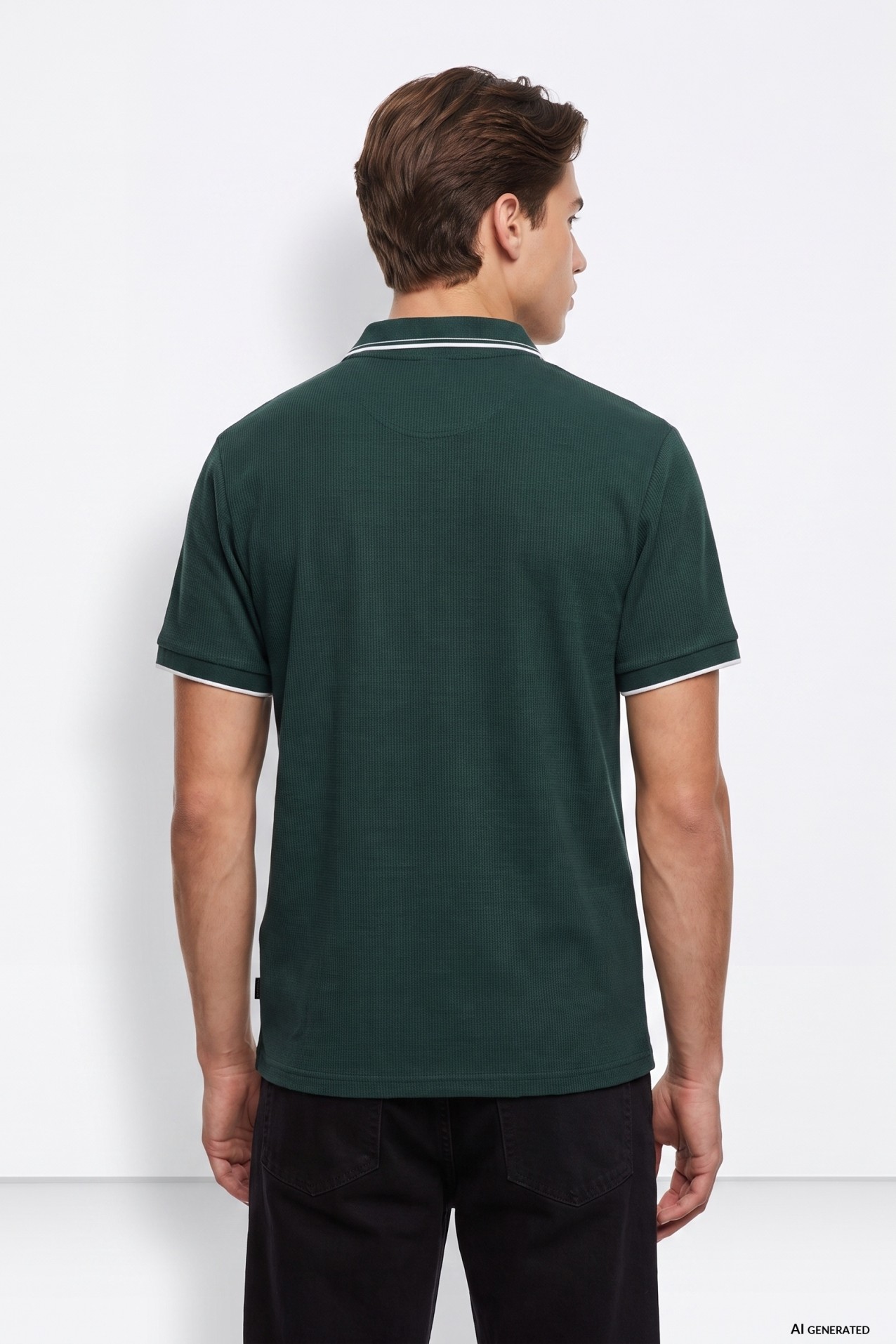 Dark Green Classic Polo