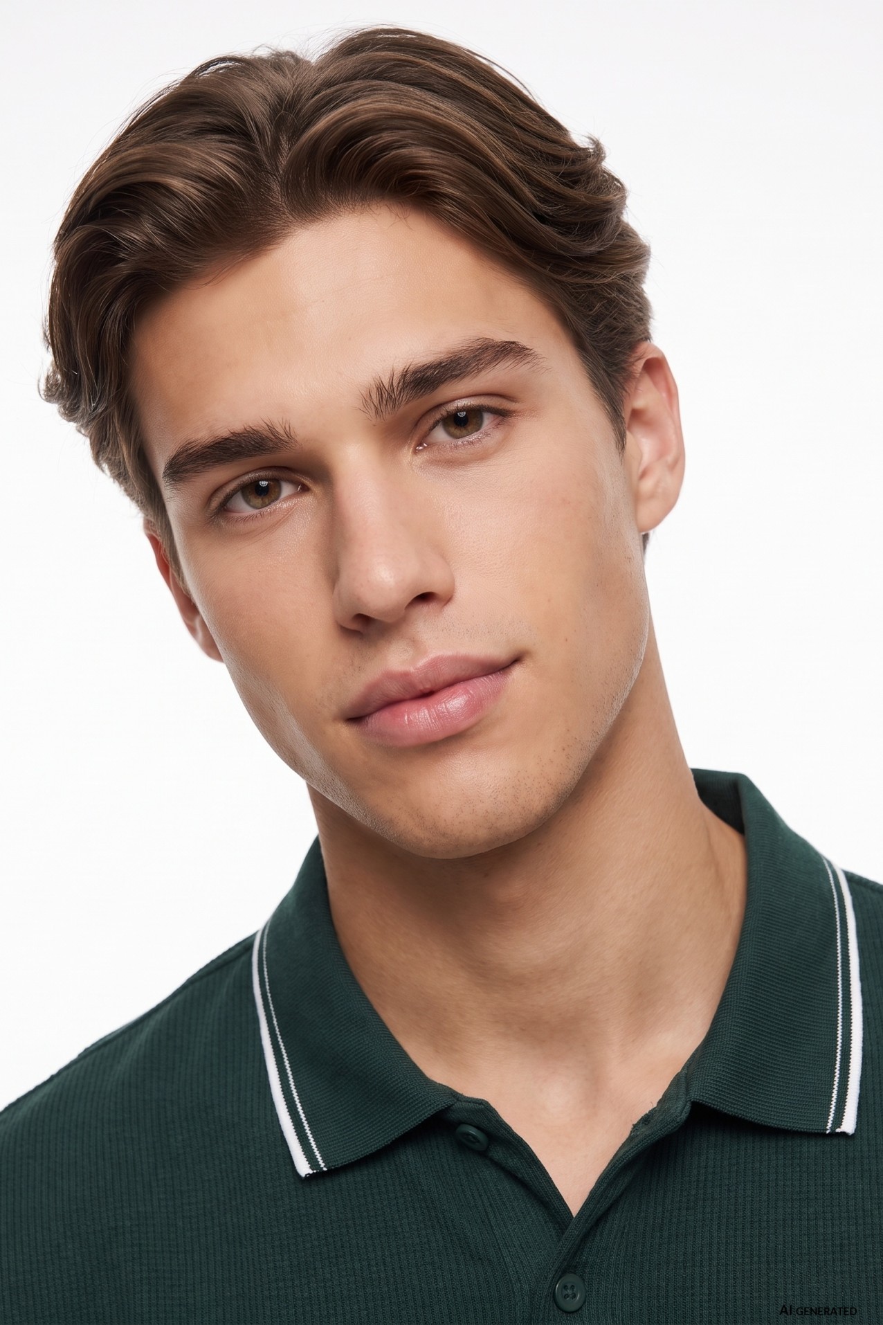 Dark Green Classic Polo