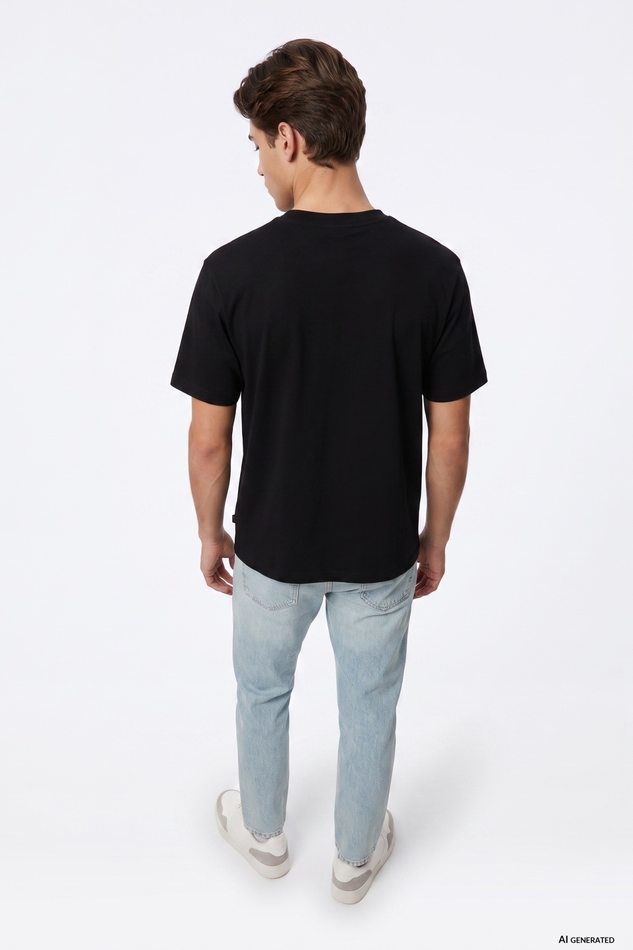 Black Regular Fit T-shirt
