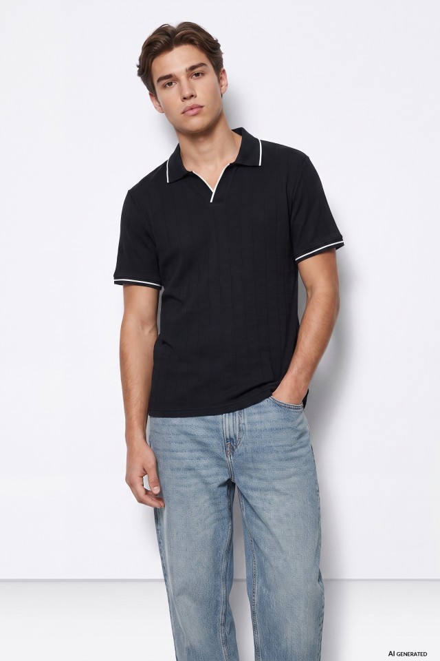 Dark Blue Polo Shirt