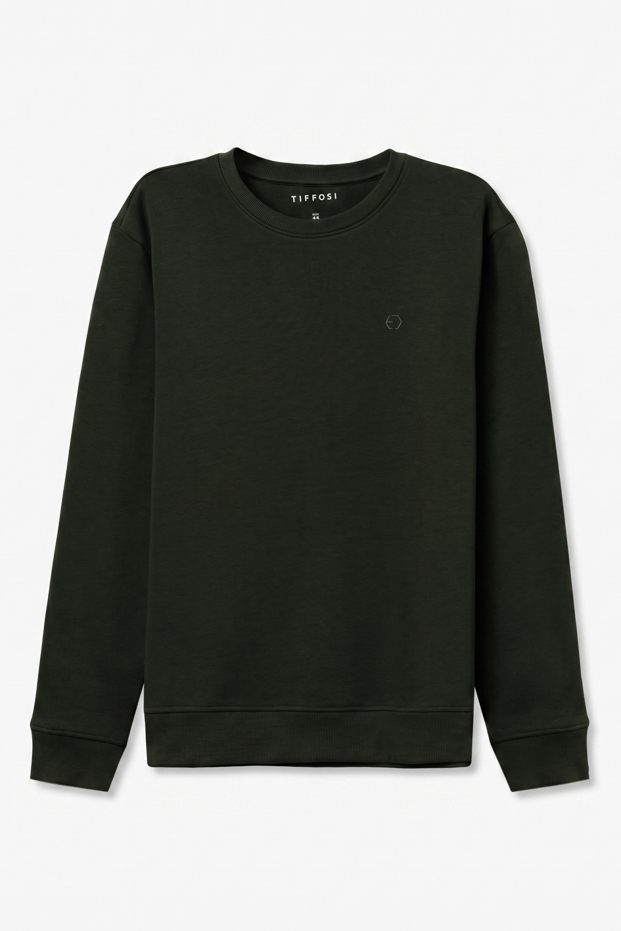 Sweatshirt em verde escuro