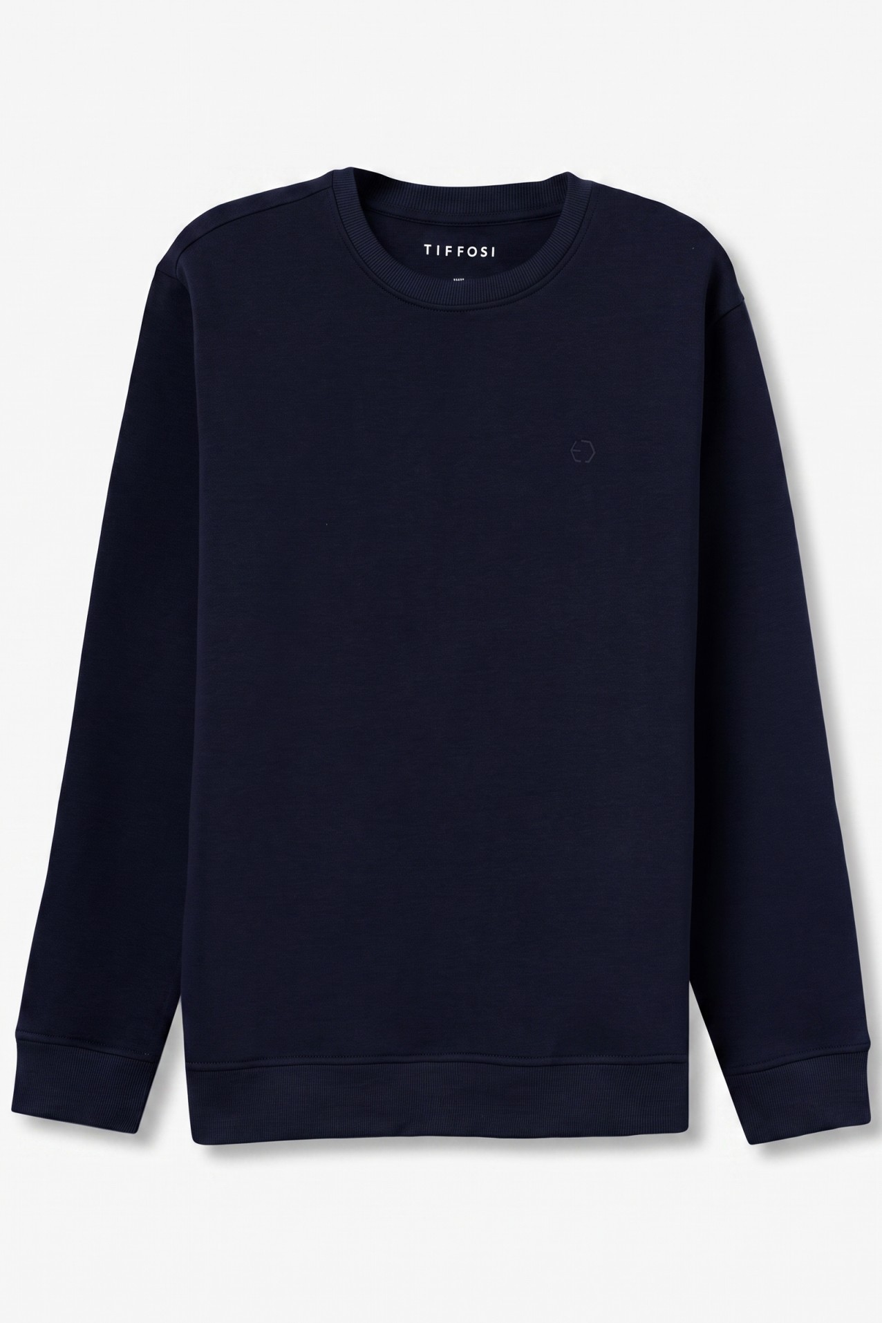 Sweatshirt azul escura cl�ssica