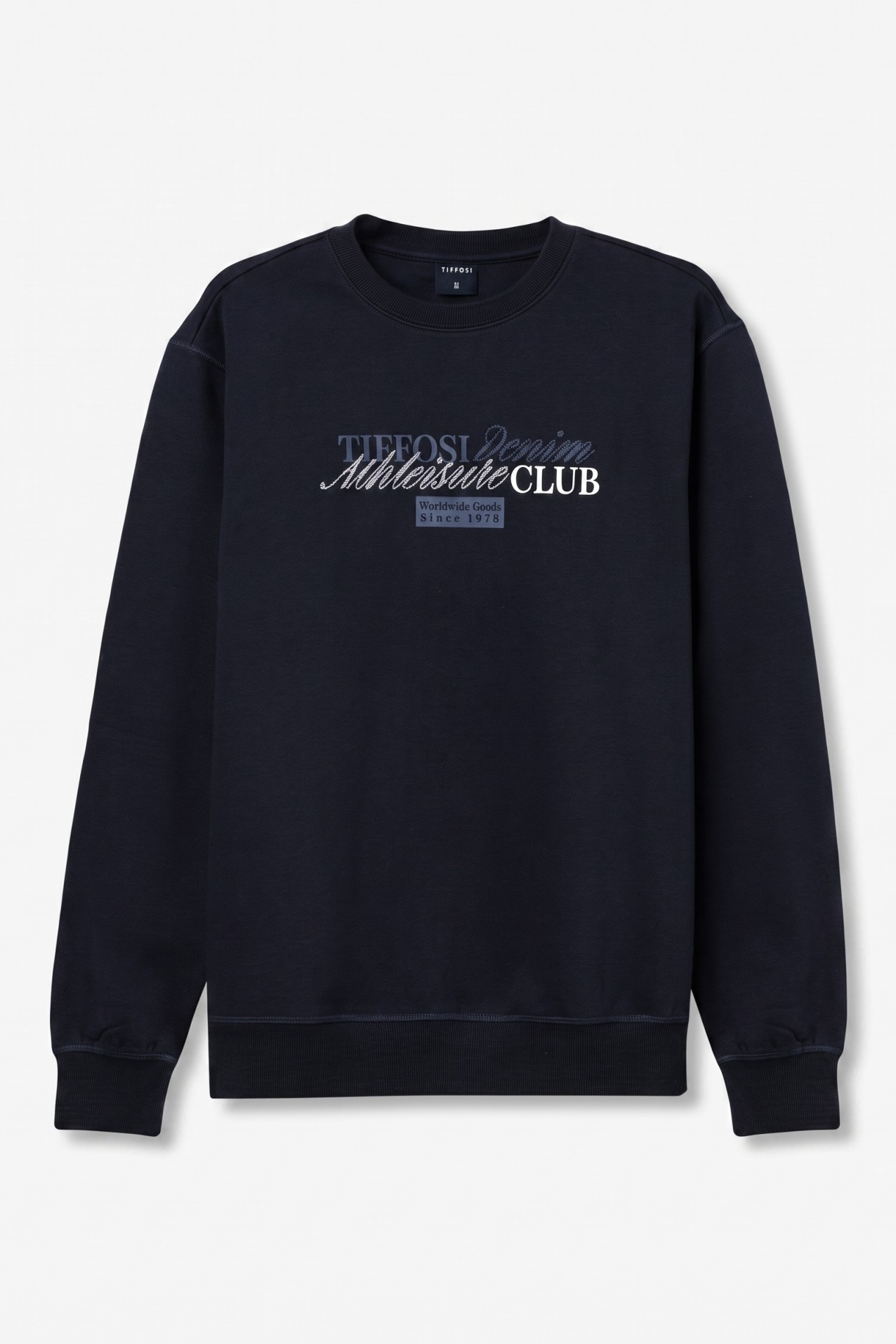 Dark Blue Minimal Sweatshirt