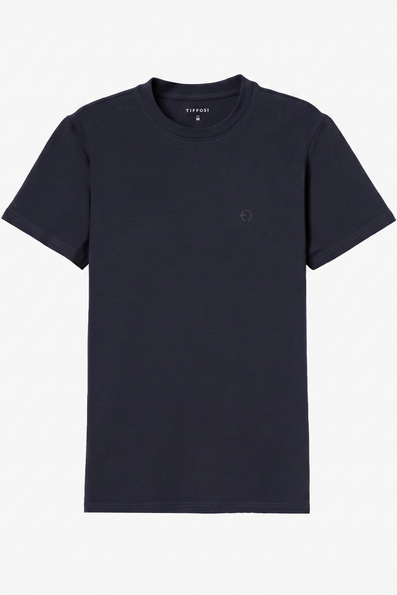 T-shirt azul corte regular