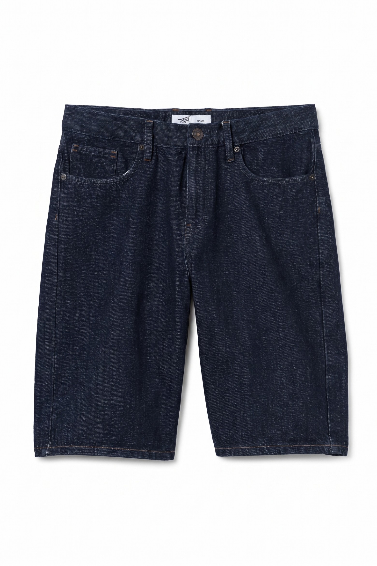 Dark Blue Casual Shorts