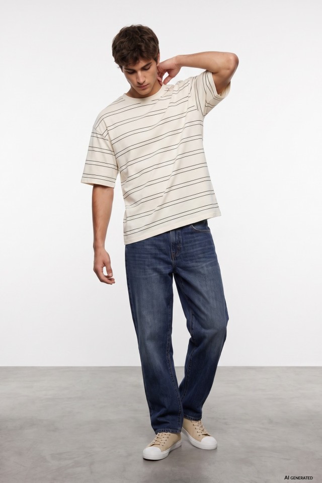 Austin Straight Dark Blue Jeans