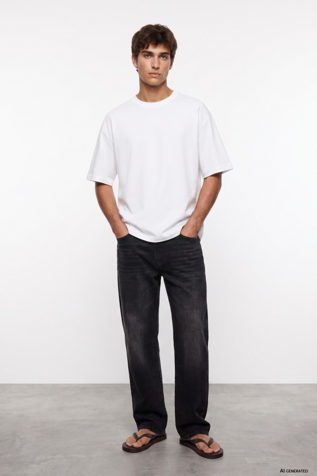 Austin Straight Black Jeans