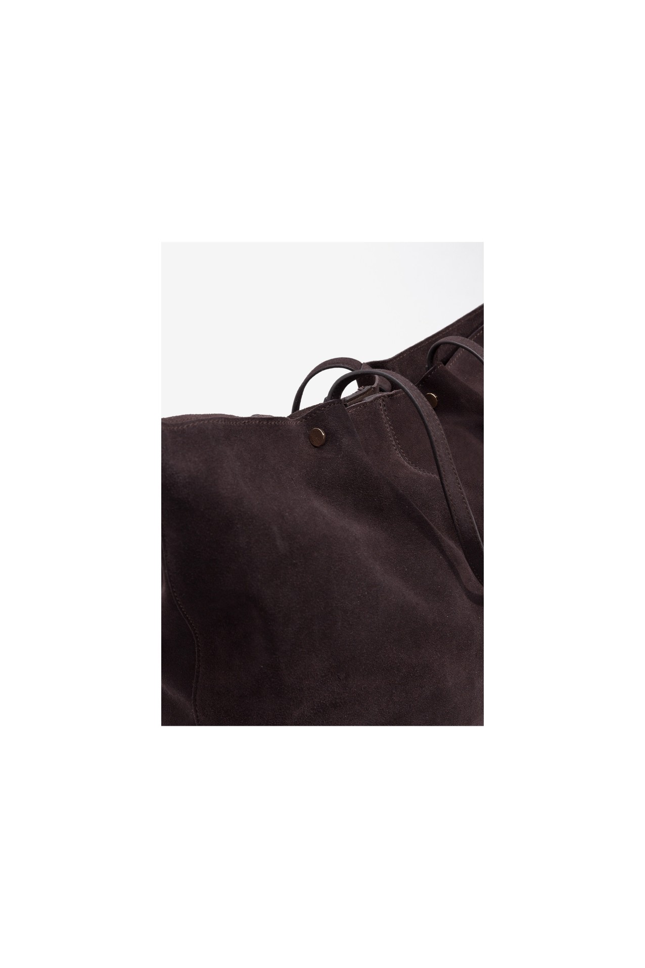 Dark Brown Shopper Bag
